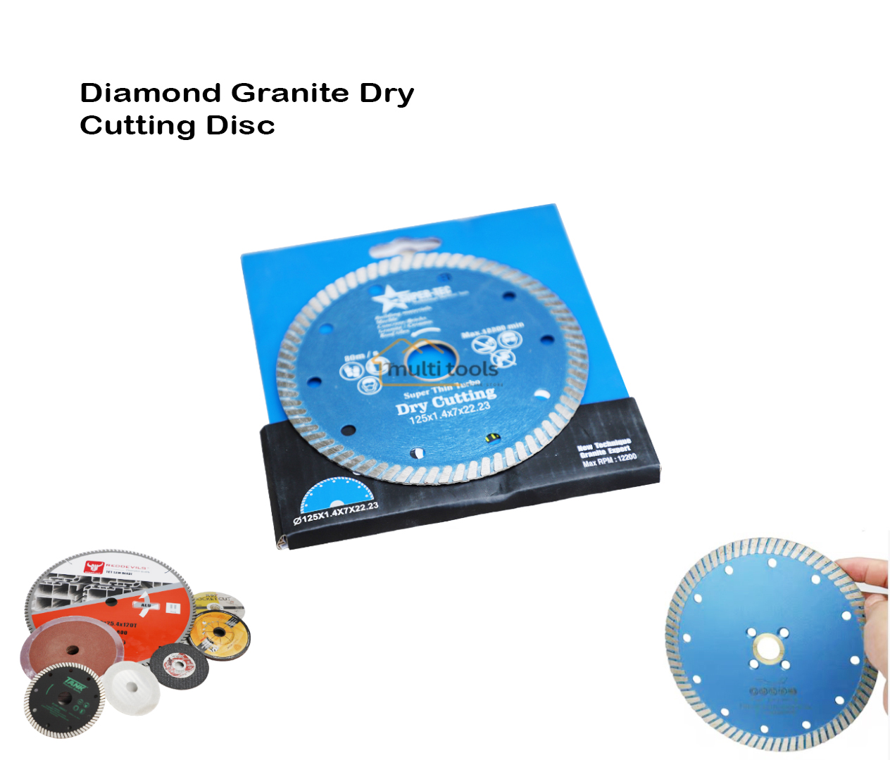Diamond Granite Dry Cutting Disc 